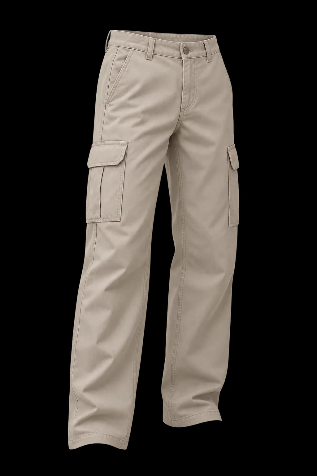 Stone utility trousers